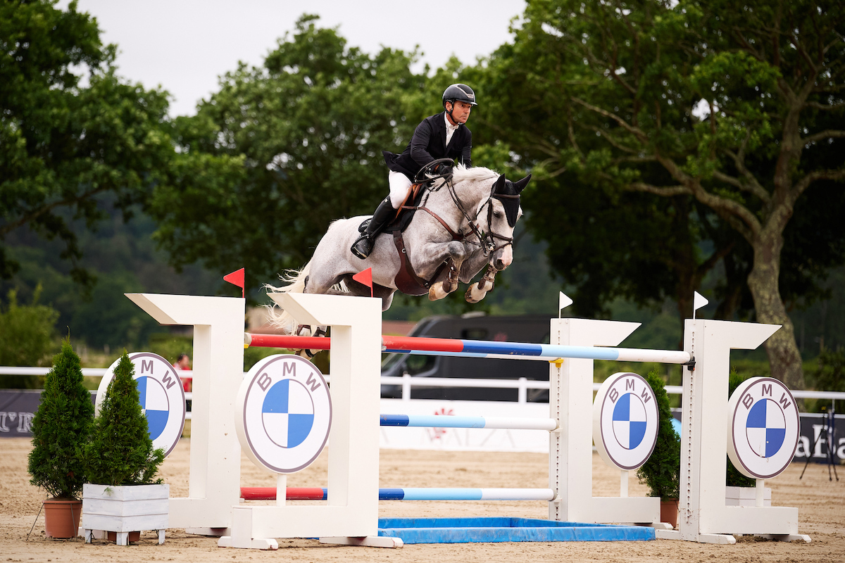 Recital de Jesús Garmendia con “Callias” en el Trofeo BMW Autosa del CSI3* Maeza